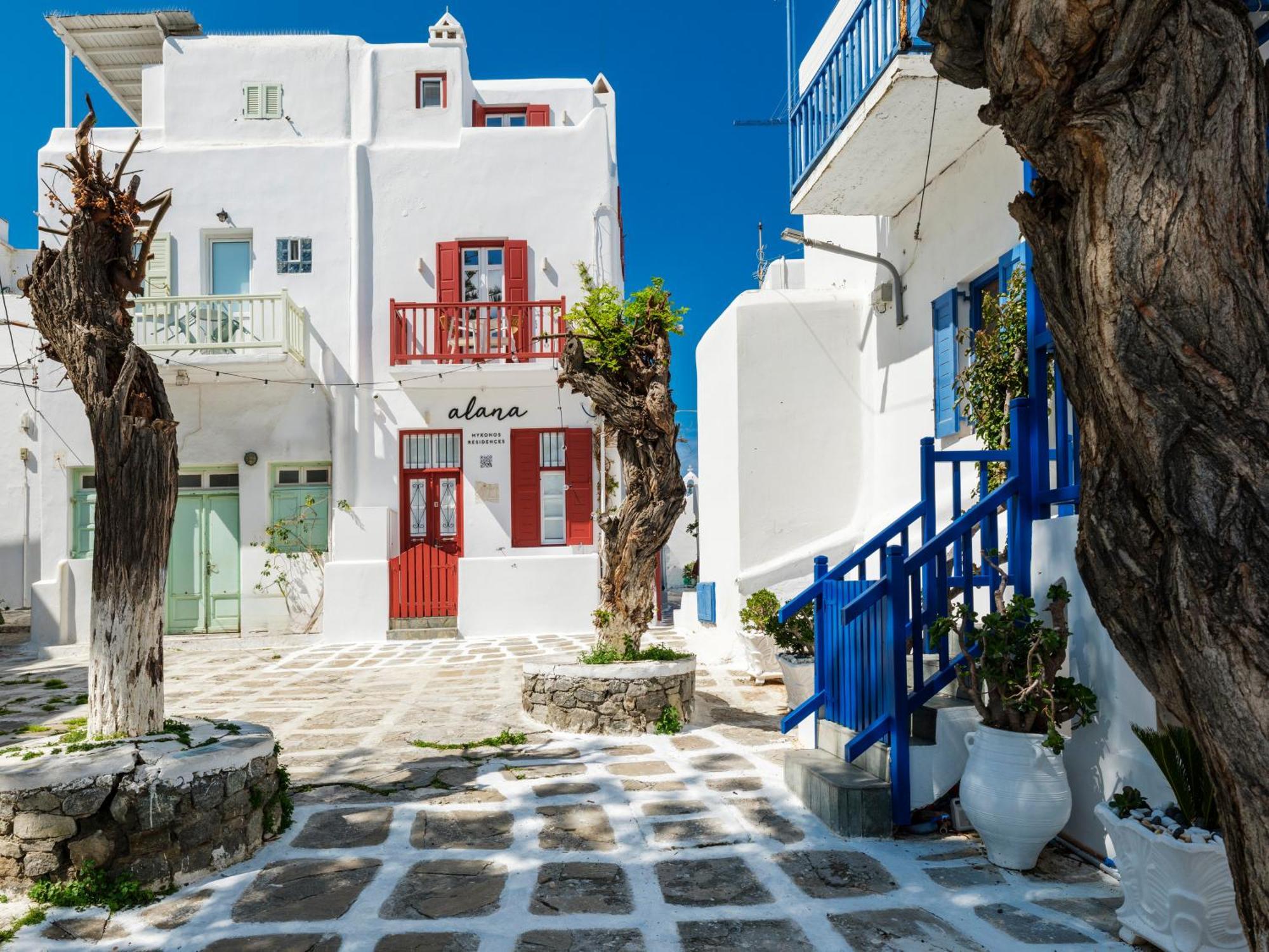 Alana Mykonos Mykonos Town Exterior foto